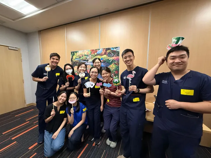 Group photo at the end of the day